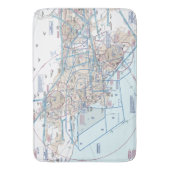 航空図 バスマット (正面縦)