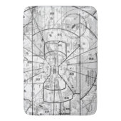 航空図 バスマット (正面縦)