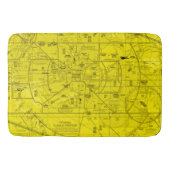 航空図 バスマット (正面)
