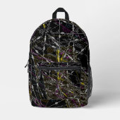 航空図 プリントバックパック (正面)