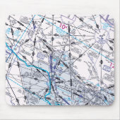航空図 マウスパッド (正面)