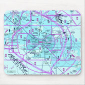 航空図 マウスパッド (正面)