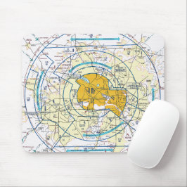 航空図 マウスパッド