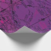 航空図 ラッピングペーパー (角)