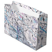 航空図 ラージペーパーバッグ (正面アングル)