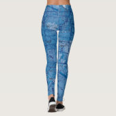 航空図 レギンス (裏面)