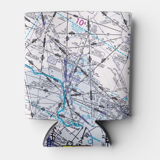 航空図 缶クーラー (正面)