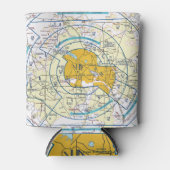 航空図 缶クーラー (正面)