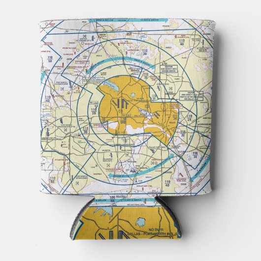 航空図 缶クーラー (正面)