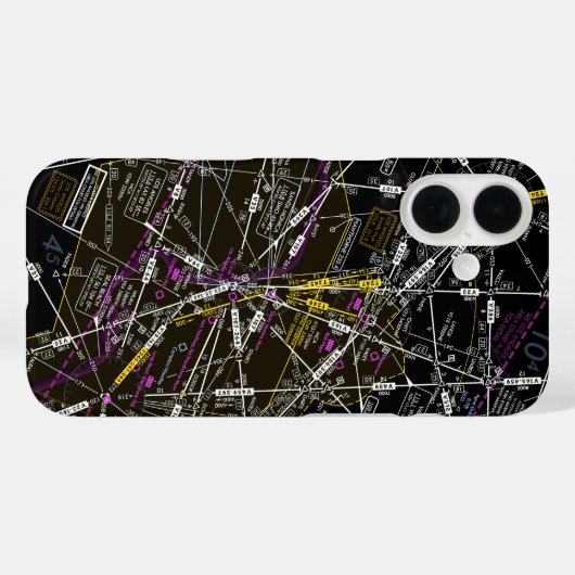 航空図 Case-Mate iPhoneケース (裏面 (横))