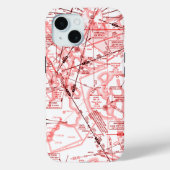 航空図 Case-Mate iPhoneケース (裏面)
