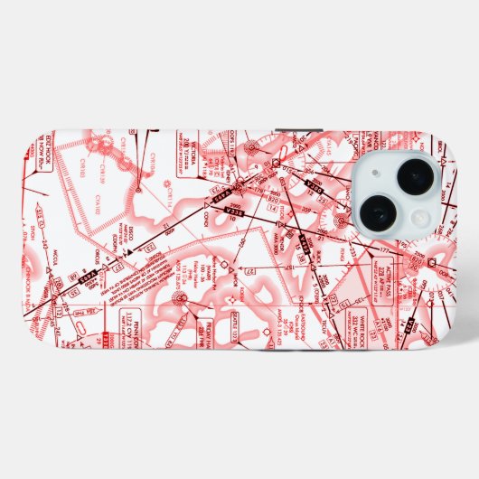 航空図 Case-Mate iPhoneケース (裏面 (横))