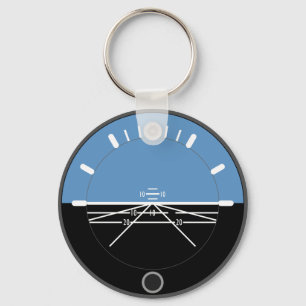 航空基本的なボタンKeychain キーホルダー