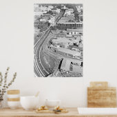 航空塔橋写真ポスター ポスター (キッチン)