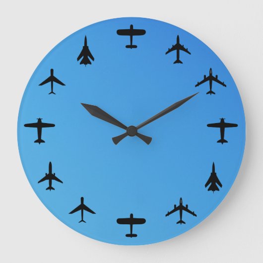 航空大時計 ラージ壁時計 (正面)