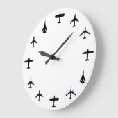 航空大時計 ラージ壁時計 (傾斜)