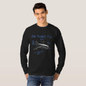 航空宇宙おもしろい技術者航空宇宙 Tシャツ (正面フル)