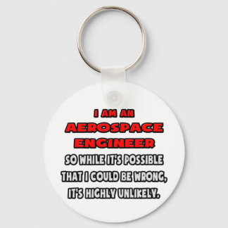 航空宇宙おもしろい技術者…非常に可能性の低い キーホルダー