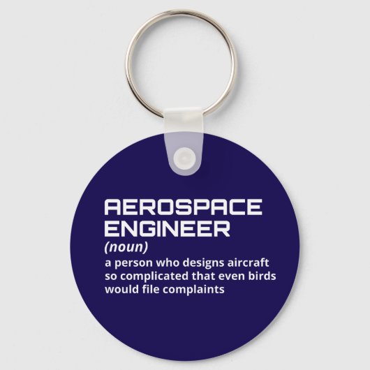 航空宇宙エンジおもしろいニア – 定義W-2 キーホルダー (正面)