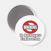 航空宇宙エンジニアリングの泣き声なし マグネット (正面/裏面)