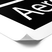 航空宇宙エンジニアリング ポスター (角)