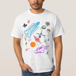航空宇宙カオス Tシャツ