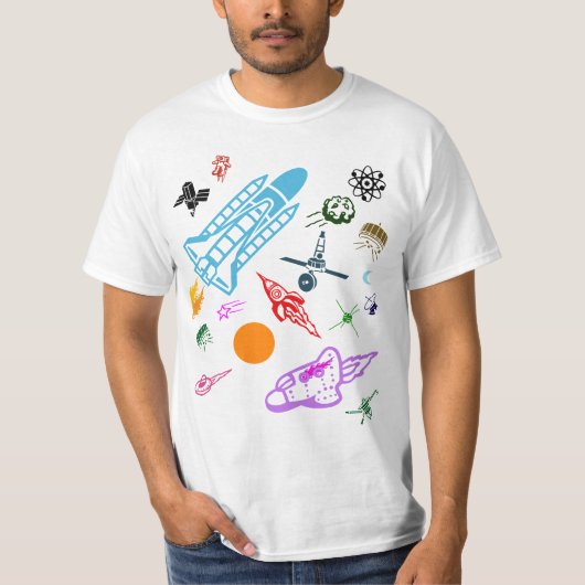 航空宇宙カオス Tシャツ (正面)