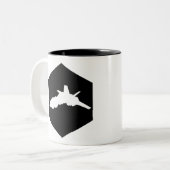 航空宇宙マグカップ ツートーンマグカップ (正面左)