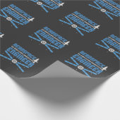 航空宇宙学の技術者の工科大学学生 ラッピングペーパー (角)