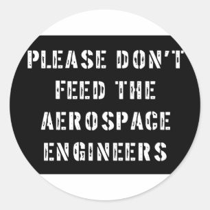 航空宇宙学の技術者を食べ物を与えないで下さい ラウンドシール