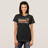 航空宇宙工学誕生日レトロヴィンテージ男性パパ Tシャツ (正面フル)