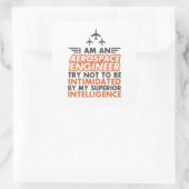 航空宇宙技師だ スクエアシール (バッグ)