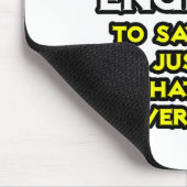 航空宇宙技師…私が間違っていないと仮定 マウスパッド (コーナー)