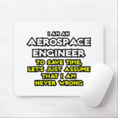 航空宇宙技師…私が間違っていないと仮定 マウスパッド (マウス)