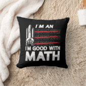 航空宇宙技術私は数学の宇宙が得意だ クッション (ブランケット)