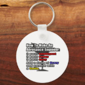 航空宇宙技術者の作成方法 キーホルダー (正面)