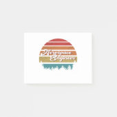 航空宇宙技術者のTシャツ作りは神の良い贈り物だ。 ポストイット (正面)