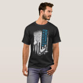 航空宇宙技術者エンジニアリング宇宙ロケット Tシャツ (正面フル)