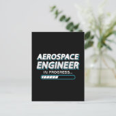 航空宇宙技術者エンジニアリング宇宙 シーズンポストカード (スタンド正面)
