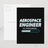 航空宇宙技術者エンジニアリング宇宙 シーズンポストカード (正面/裏面)