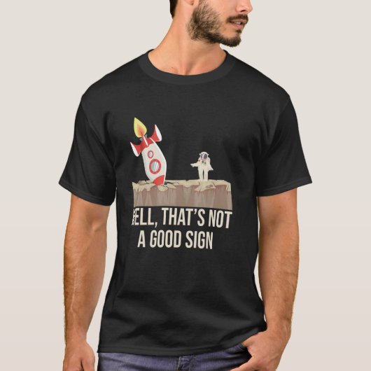 航空宇宙技術者ロケット科学 Tシャツ (正面)