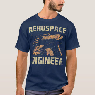 航空宇宙技術者航空宇宙機 Tシャツ