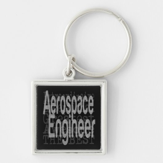 航空宇宙技術者 キーホルダー (正面)