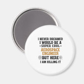 航空宇宙技術者 マグネット (正面/裏面)