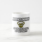 航空宇宙技術者…一般人頭が切れるのみ コーヒーマグカップ (中央)