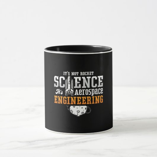 航空宇宙技術者It's Rocket Science宇宙 マグカップ (中央)