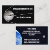 航空宇宙産業テンプレート 名刺 (正面/裏面)