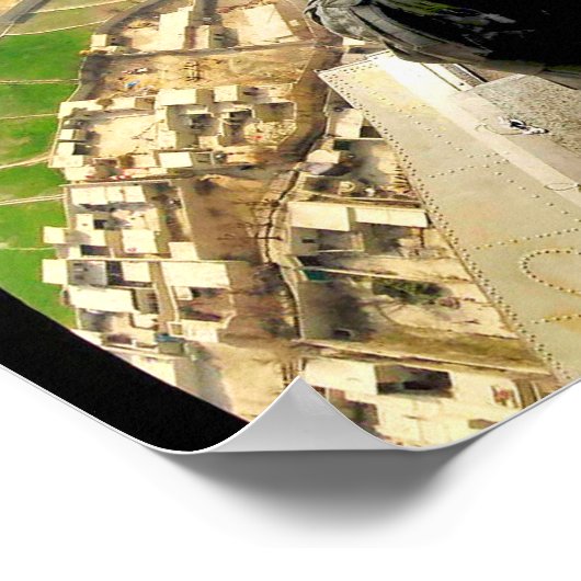 航空安全の提供 ポスター (角)