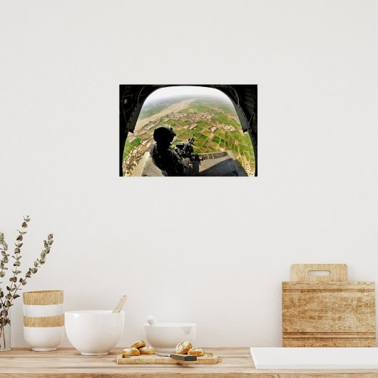 航空安全の提供 ポスター (キッチン)