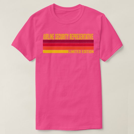 航空安全保障担当官 Tシャツ (デザイン正面)
